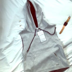 🏃🏻‍♀️LORNA JANE “Hipster” S/Less hoodie🏃🏻‍♀️